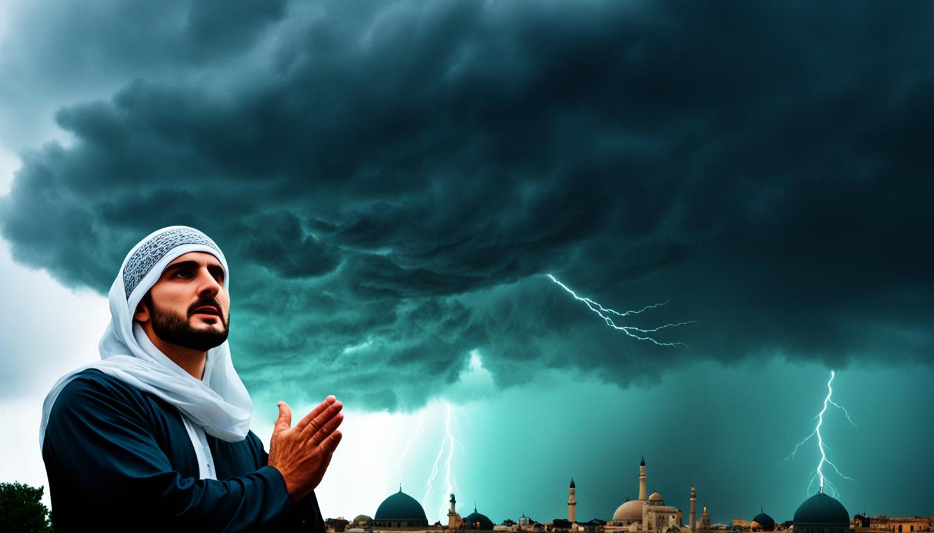 Powerful Dua For Thunder To Seek Allah's Protection