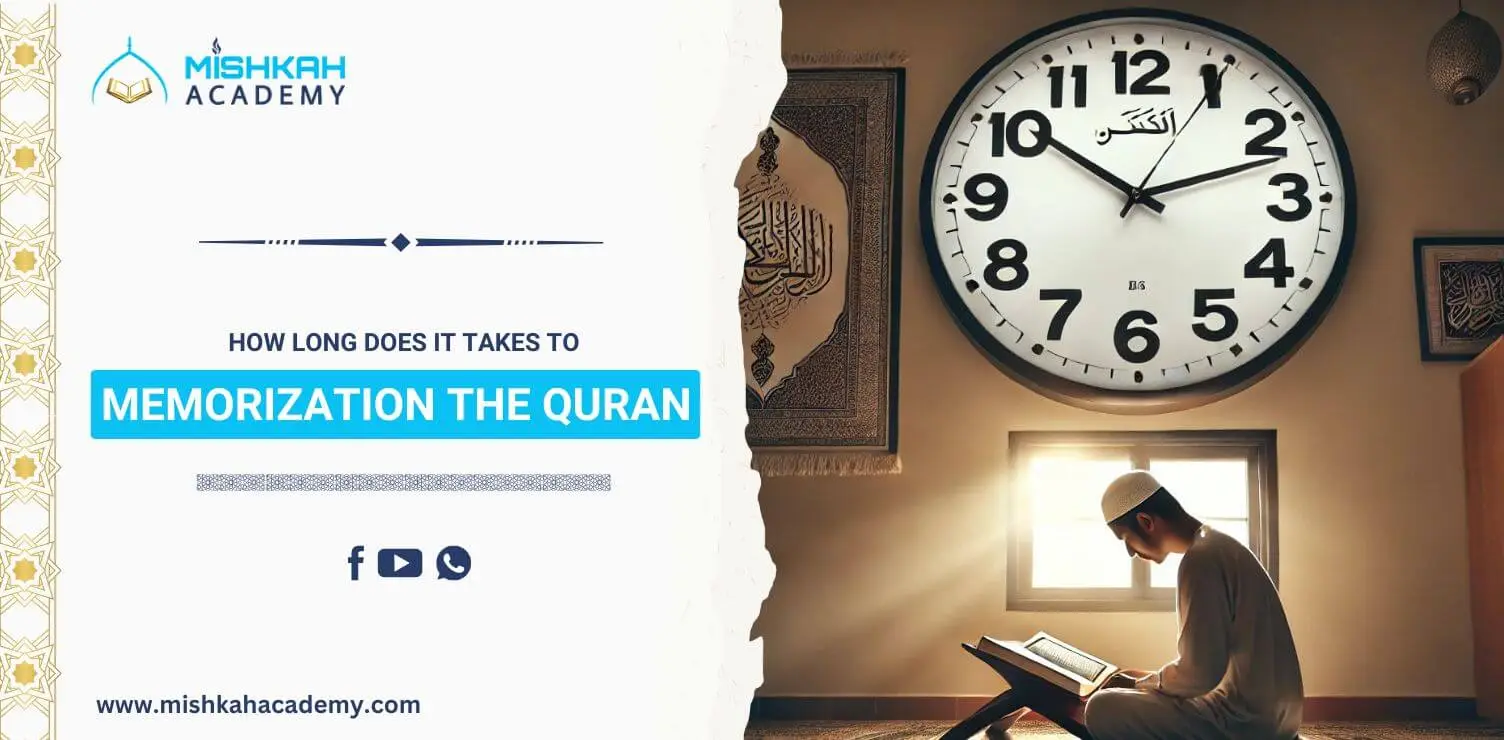 Time it takes to memorize quran