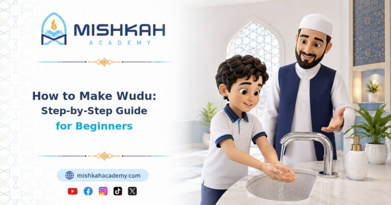 Muslim performing wudu — washing hands at a sink before prayer