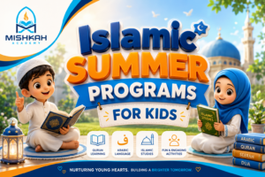 Islamic summer program for kids — Quran, Arabic and Tajweed online